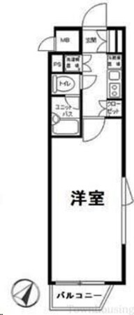 ルーブル渋谷初台の物件間取画像